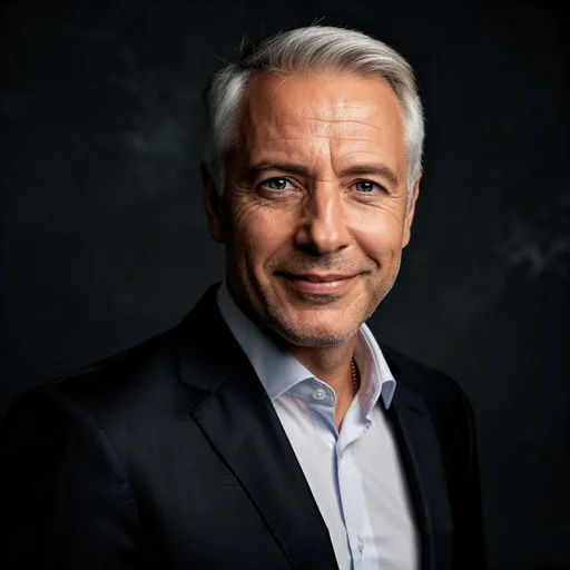 After — professional mortgage broker headshot