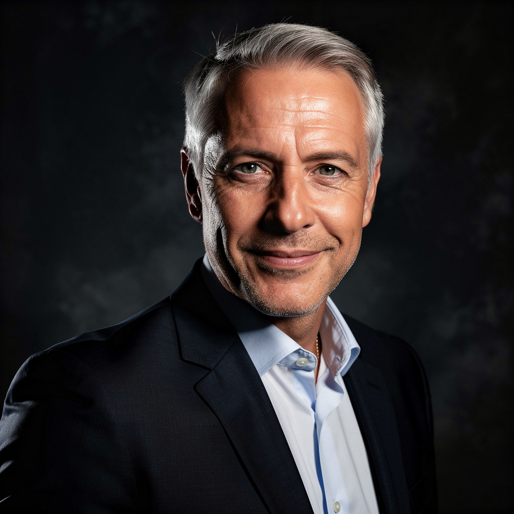 After — professional Corporate Executive AI headshot by Professional Photo AI