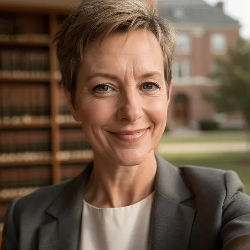 After — professional teacher headshot