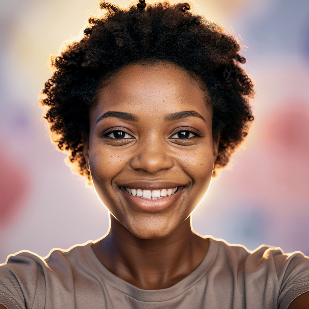 After — professional graphic designer headshot