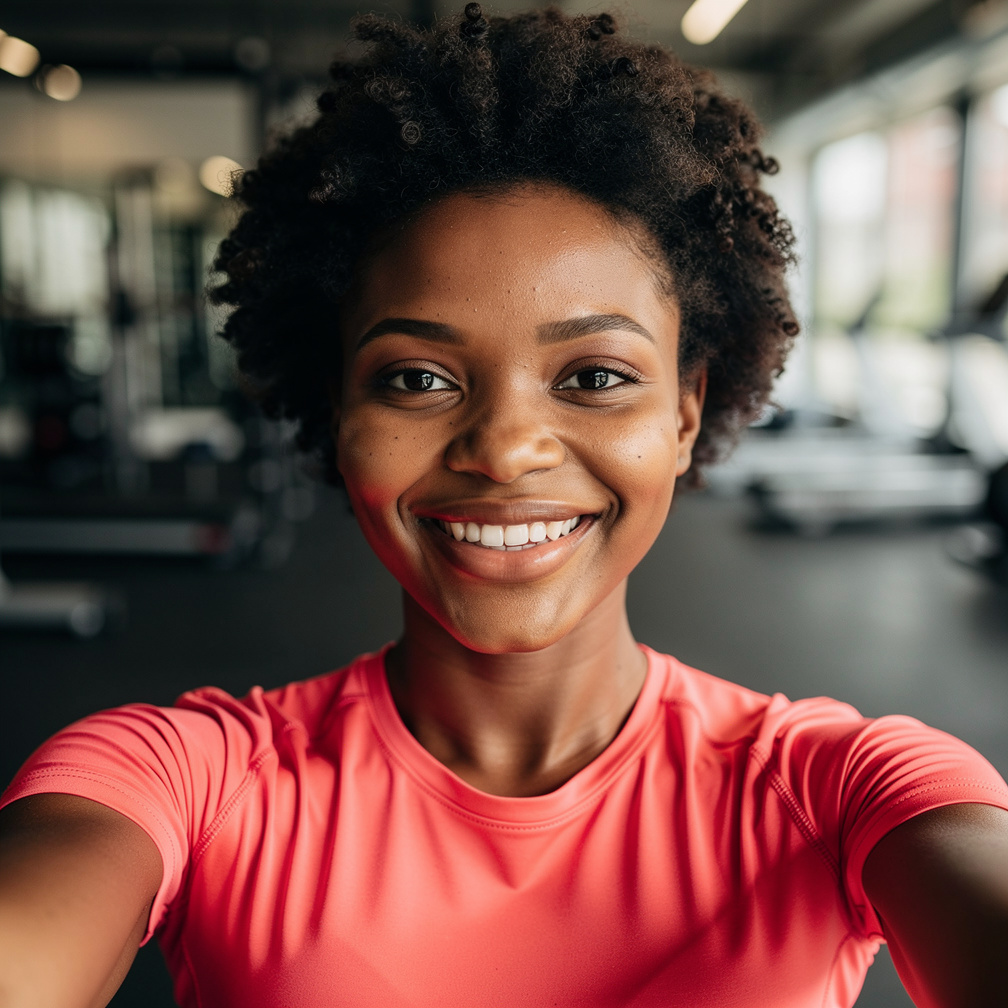 After — professional yoga instructor headshot