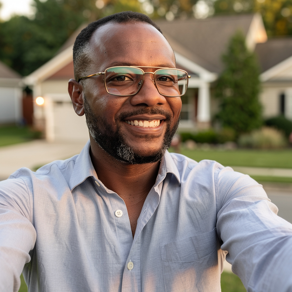 After — professional real estate appraiser headshot