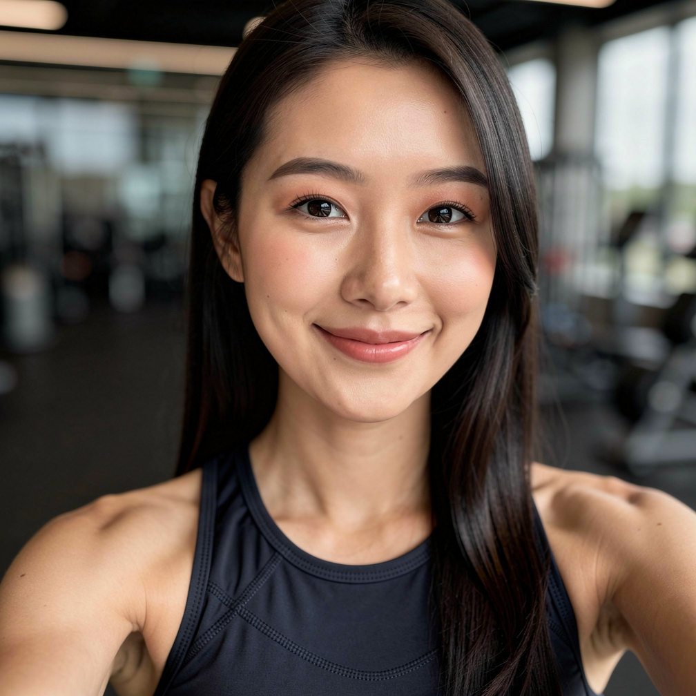 After — professional nutritionist headshot