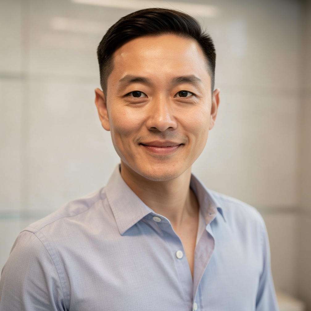 After — professional data scientist headshot