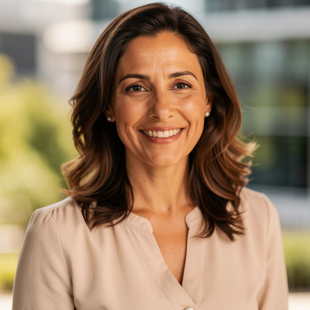 After — professional property manager headshot