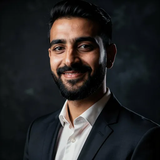 After — professional mortgage broker headshot
