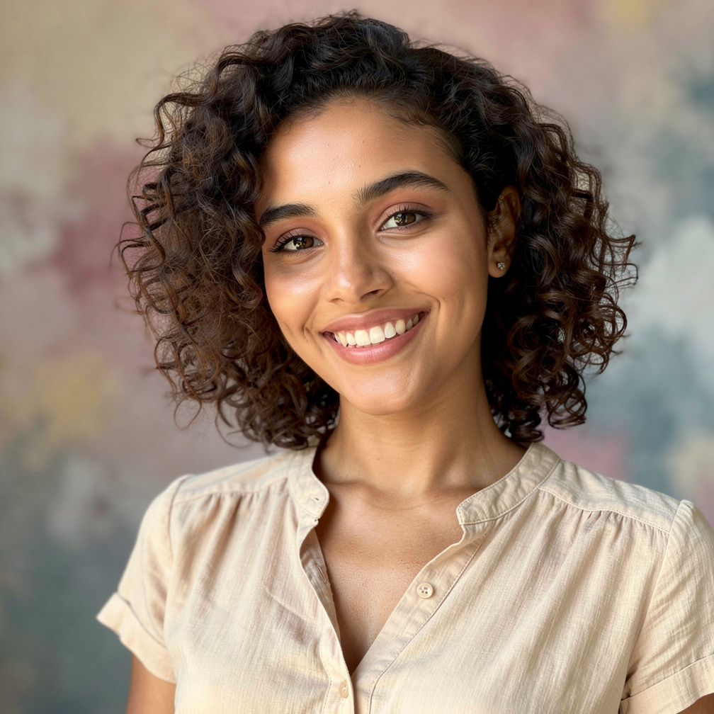 After — professional graphic designer headshot