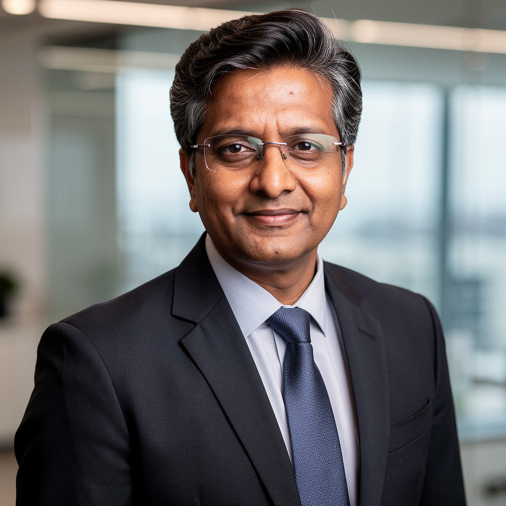 After — professional financial advisor headshot