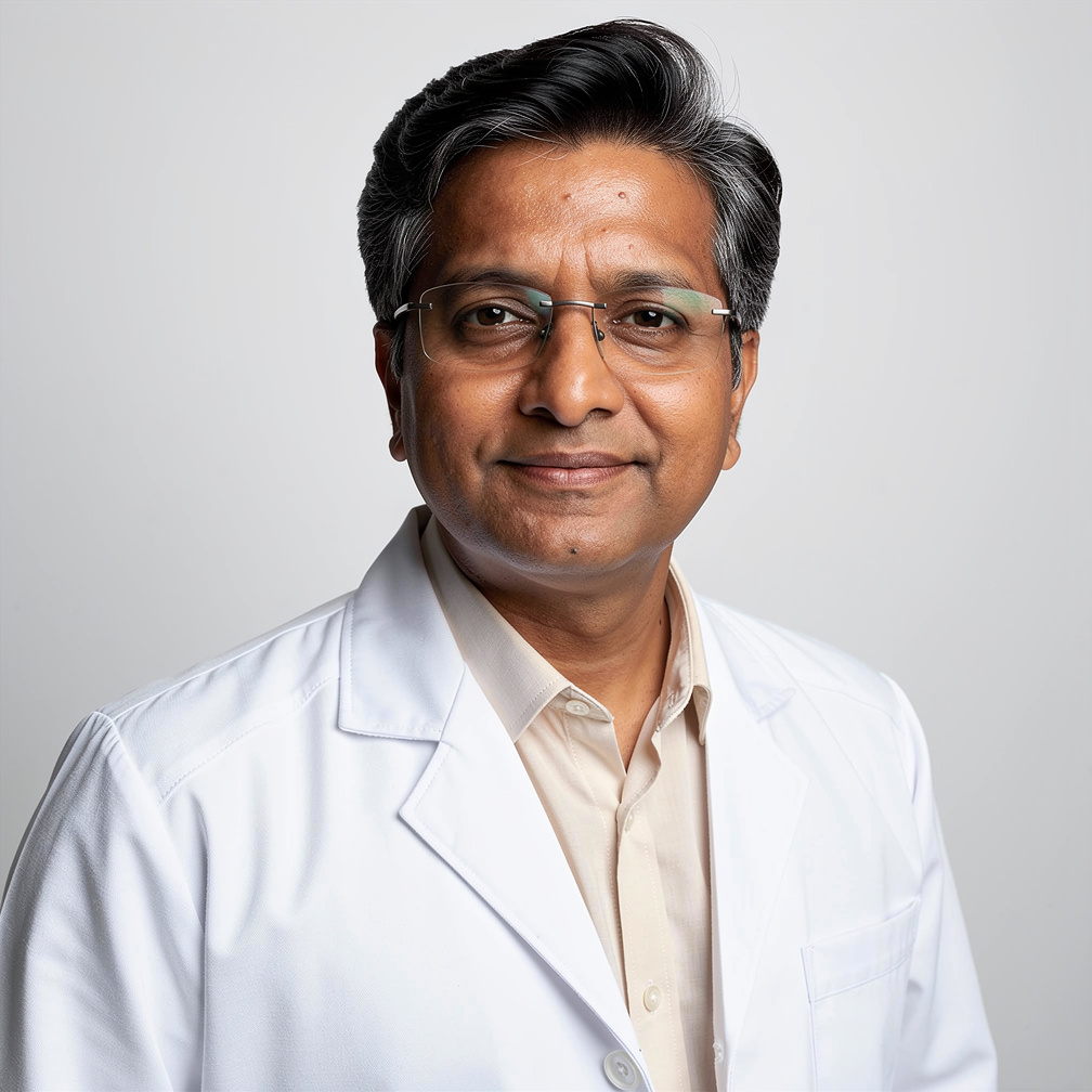 After — professional pharmacist headshot